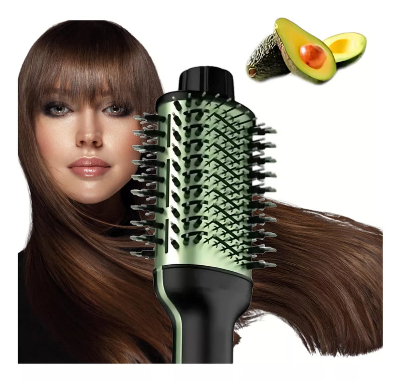 Cepillo de aguacate secador de cabello